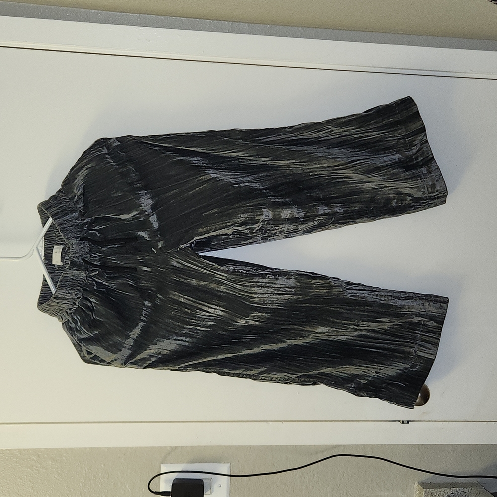 Zara Kids Size 9 corduroy wide leg/ high-waisted bottoms